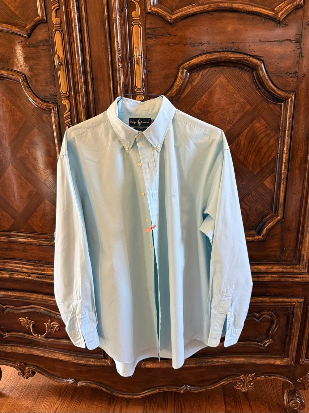 Ralph Lauren Pale Blue Button-Down Men's Shirt